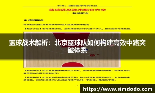 篮球战术解析：北京篮球队如何构建高效中路突破体系